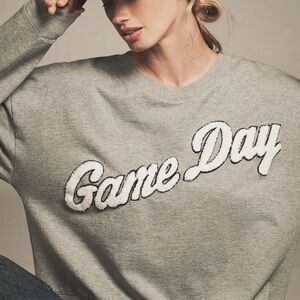 Anthropologie 'Game Day' Sweatshirt NWT
